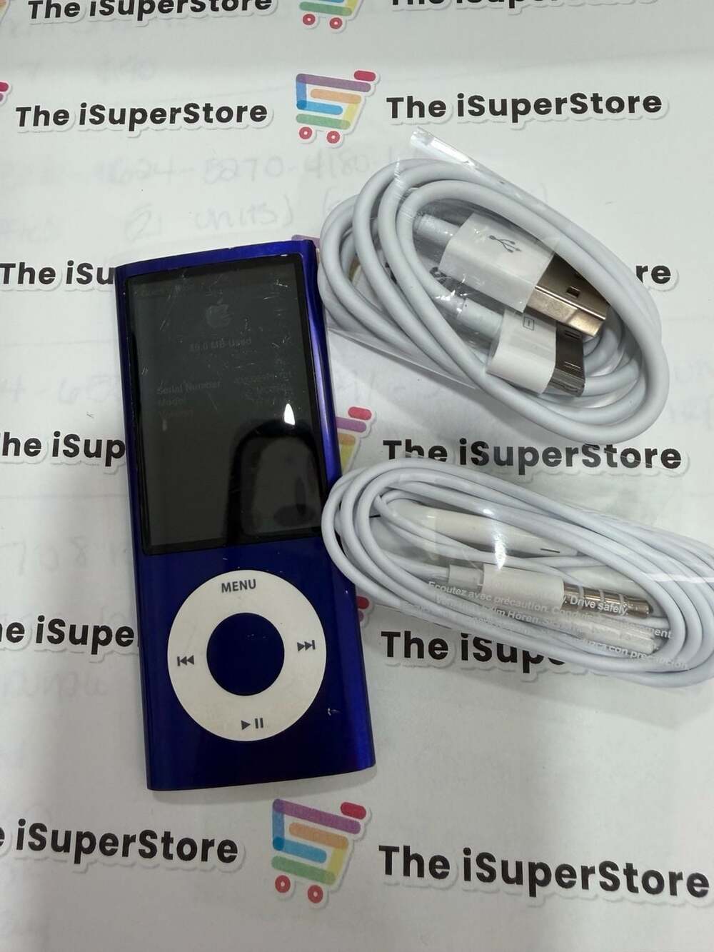 Apple iPod nano 5th Generation Purple (8GB) Good + 1 YR CPS Warranty.